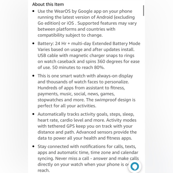 Fossil Gen 5E Smartwatch. Practically brand new. Comes with 5 bands! - Picture 4 of 7